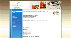 Desktop Screenshot of musikschule-mittlere-nahe.de